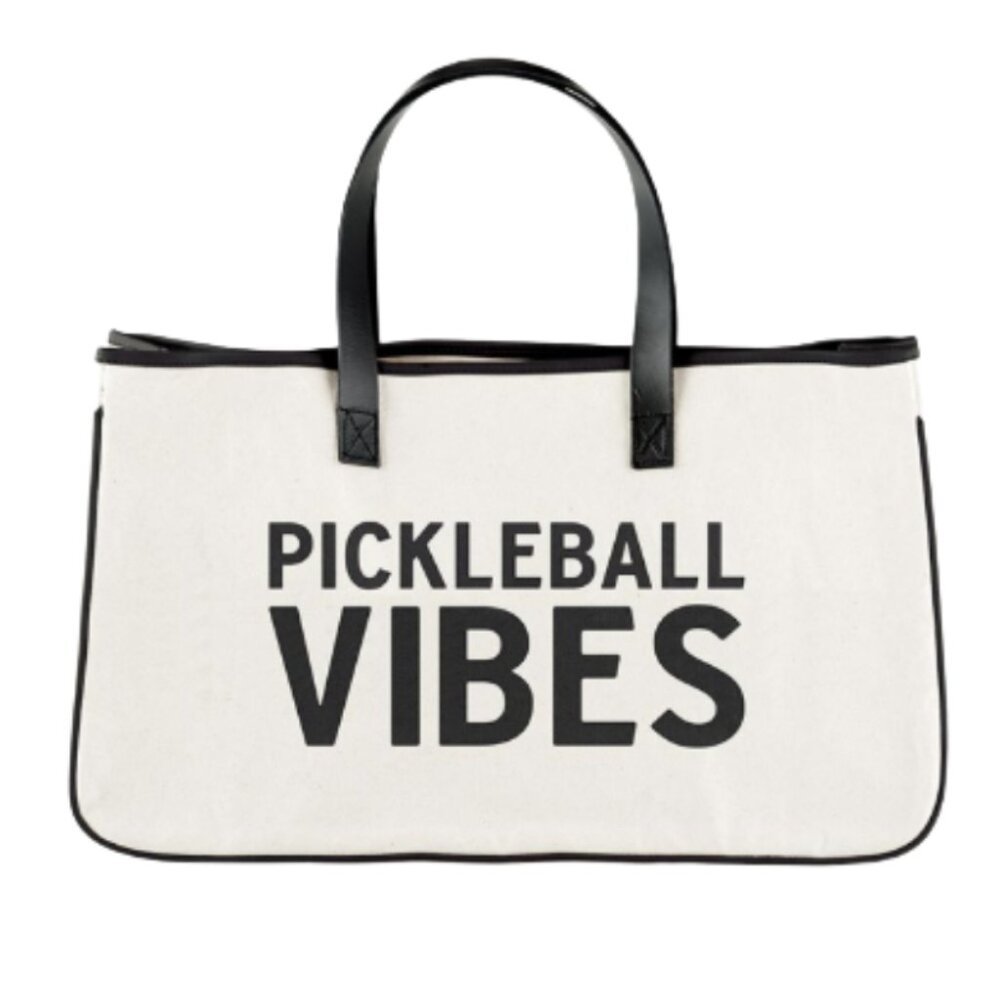 Canvas Tote - Pickleball Vibes - Picture 4 of 5